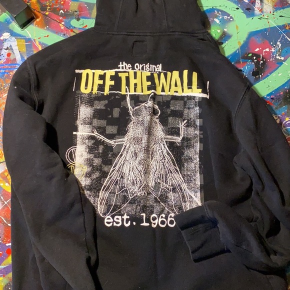 Vans Hoodie. Like new. Worn once - Picture 3 of 3
